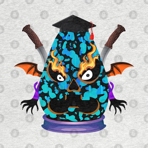 Spooky Halloween Pumpkin Head by HALLOWEEN SUBLIMATION